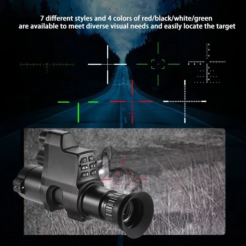 منظار رؤية ليلية أحادي العين م - مراجعة Night Vision Scope 4X Digital وسعره