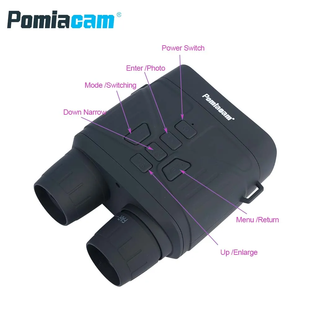 مناظير للرؤية الليلية 4K 3 بوص - مراجعة Digital Night Vision Binoculars 4K وسعره
