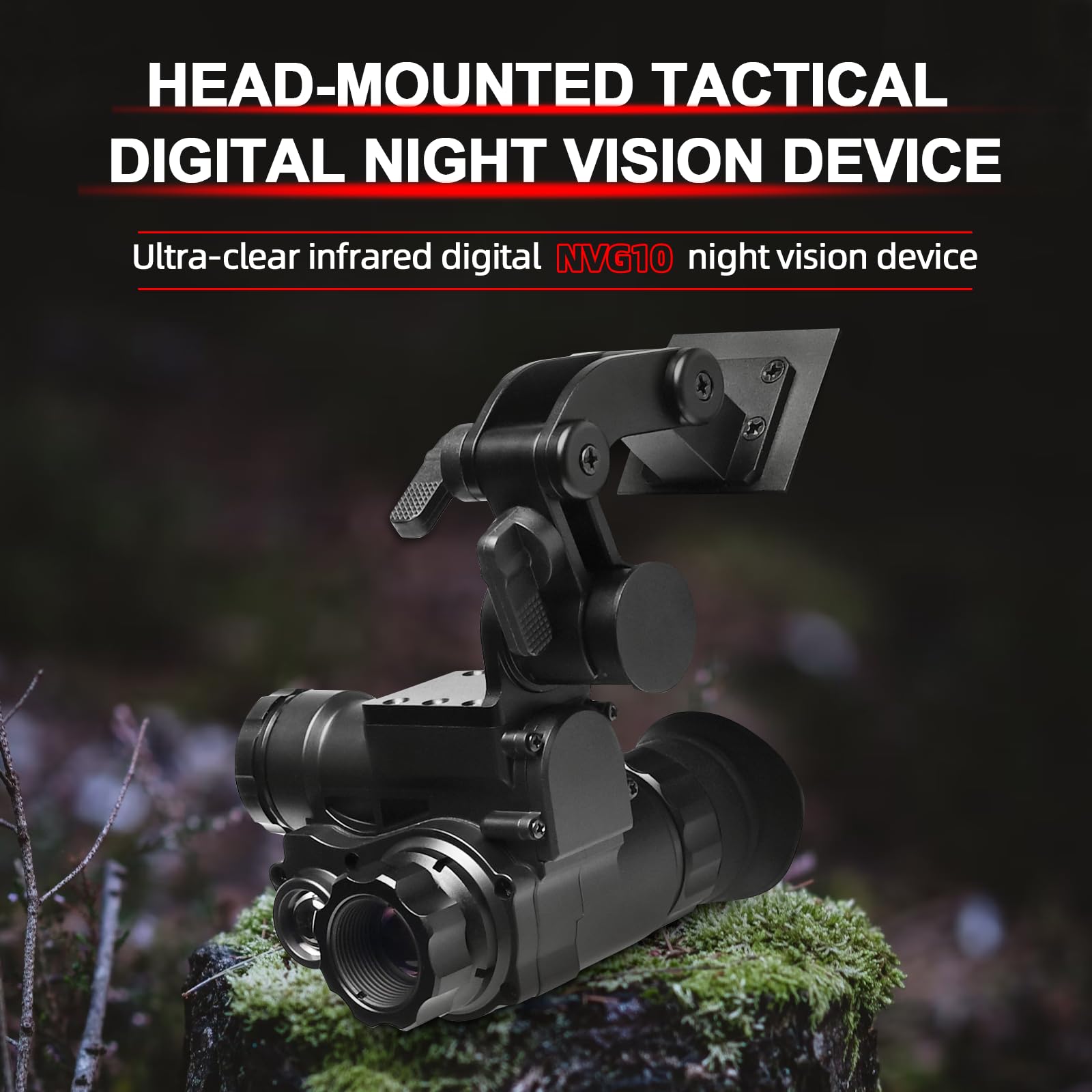 التكتيكية الرقمية الأشعة تحت ا - مراجعة Night Vision Monocular 1080P وسعره