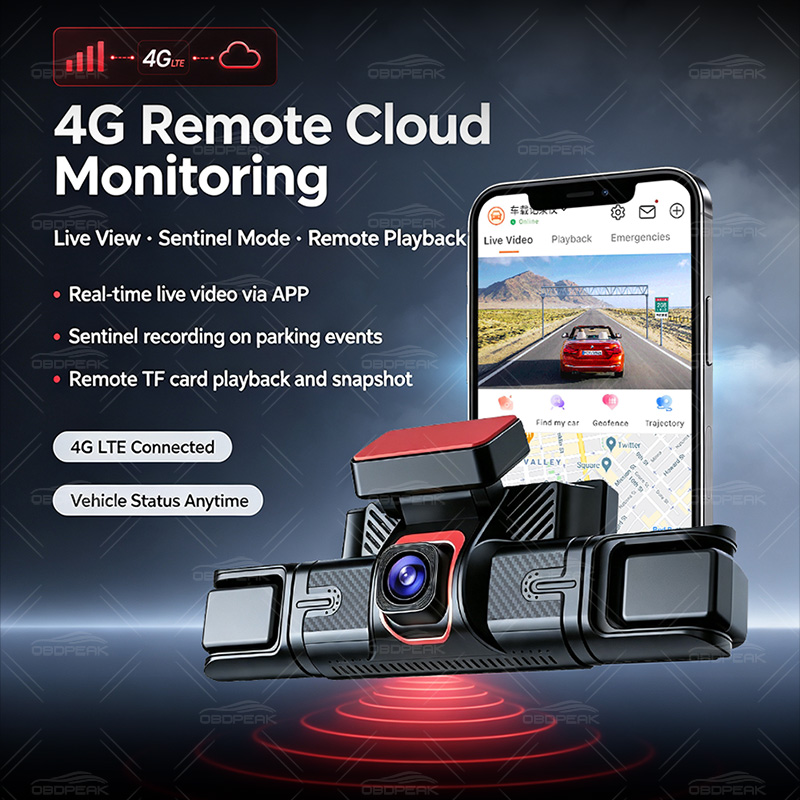 كاميرا سيارة M100 مخفية بـ 4 ق - مراجعة Night Vision Camera Wifi 4G وسعره