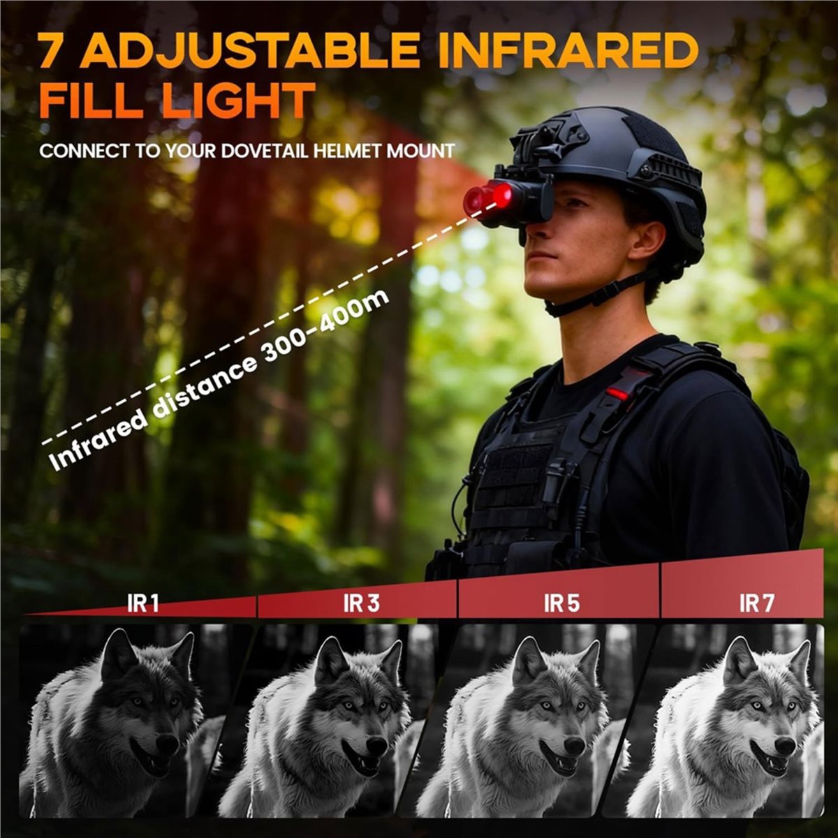 منظار رؤية ليلية رقمي جديد بدق - مراجعة Night Vision Monocular 8X وسعره