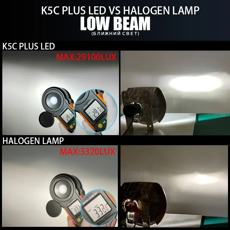 DAWNKNIGHT K5C PLUS 140 واط H7 - مراجعة Night Vision Goggles Gen 3 وسعره
