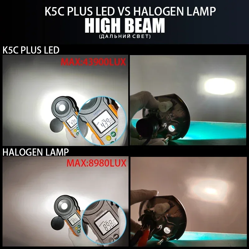 DAWNKNIGHT K5C PLUS 140 واط H7 - مراجعة Night Vision Goggles Gen 3 وسعره