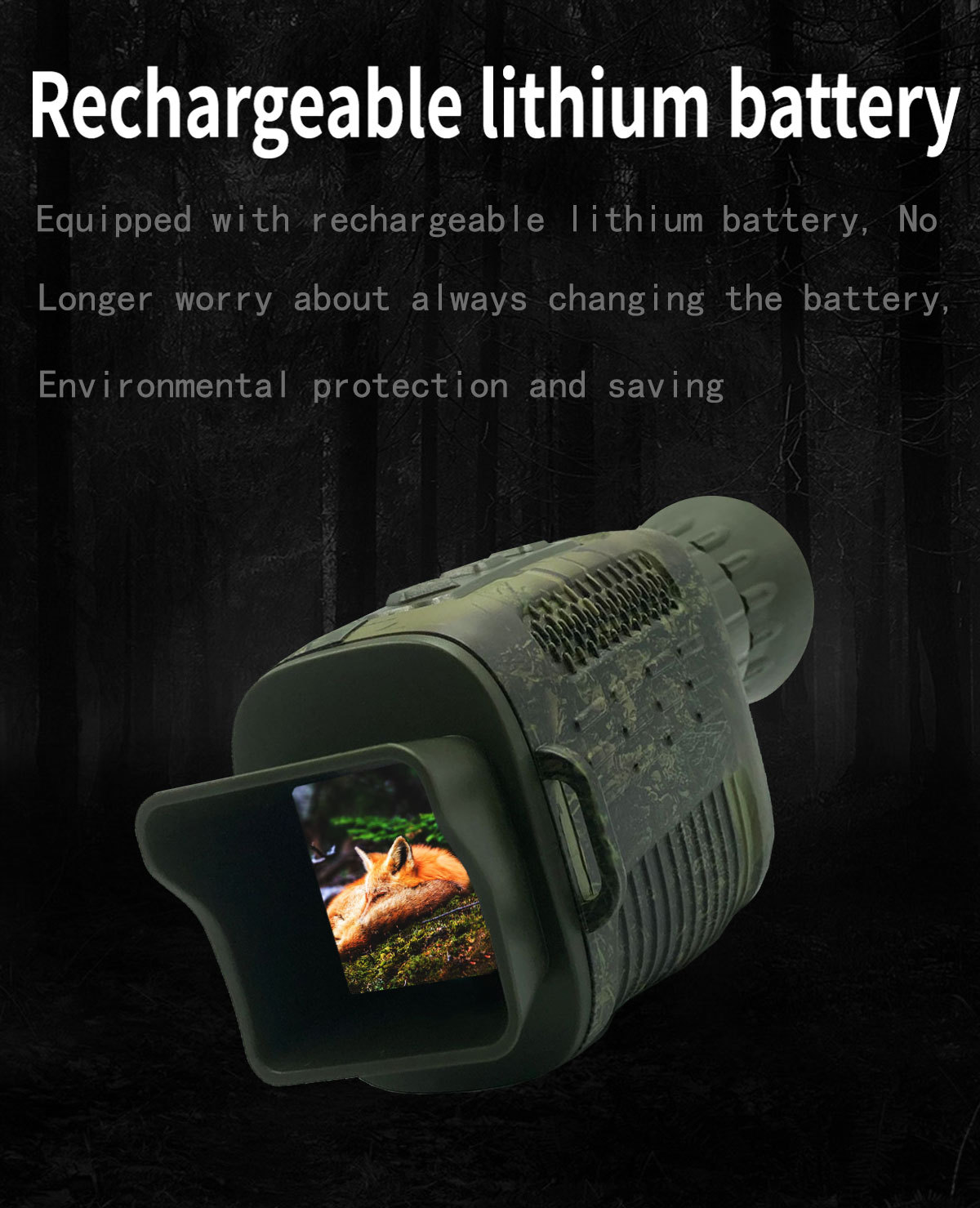 التخييم غير التصوير الحراري ال - مراجعة Night Vision Monocular 1080P وسعره