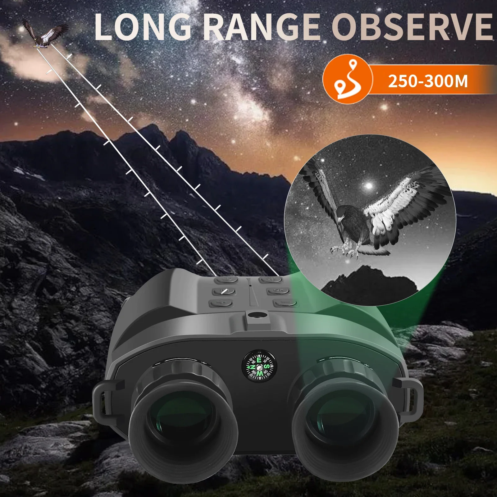 PVS-32 الأشعة تحت الحمراء مناظ - مراجعة Night Vision Goggles Head Mounted وسعره
