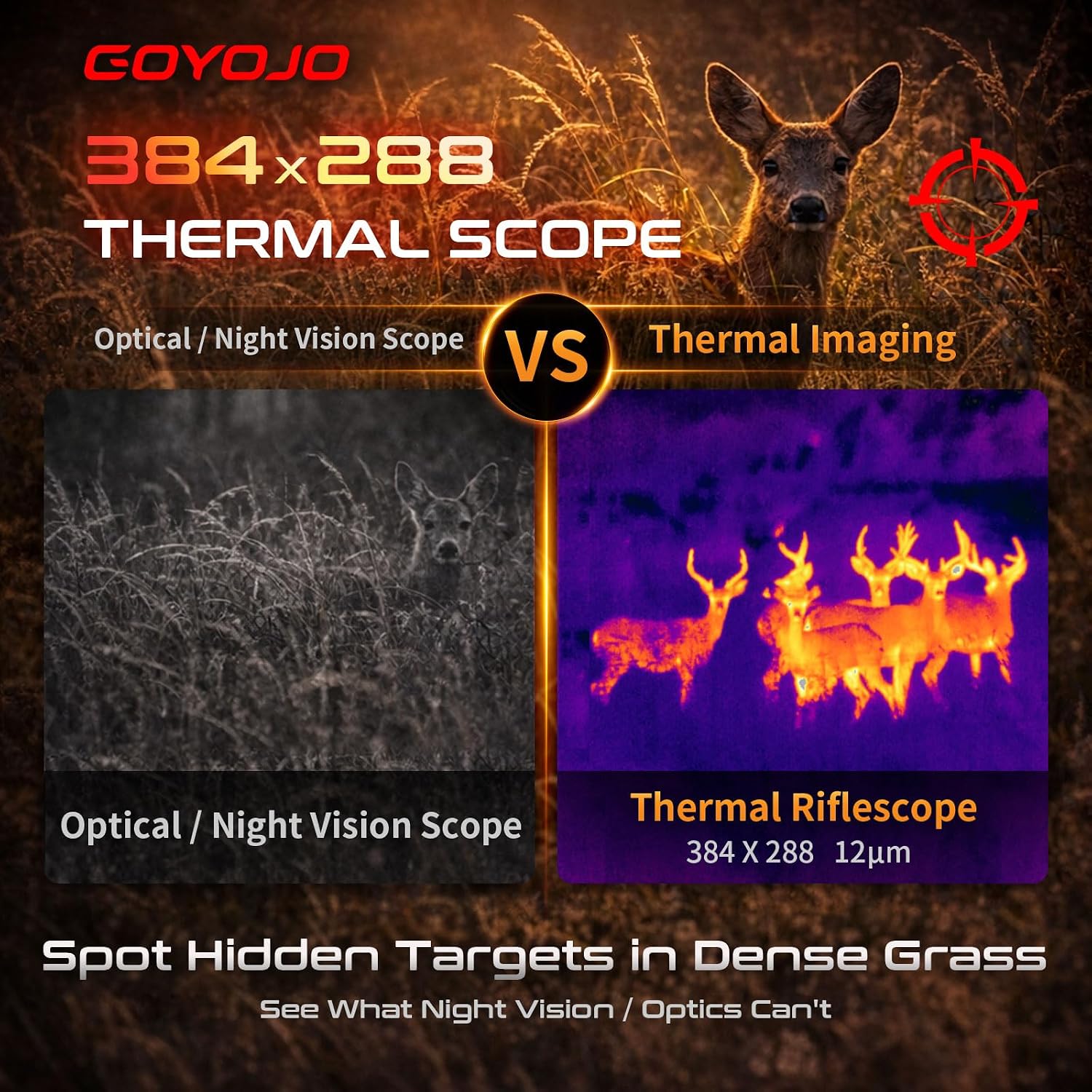 منظار حراري GOYOJO G325 G315 ل - مراجعة Night Vision Monocular 8X وسعره