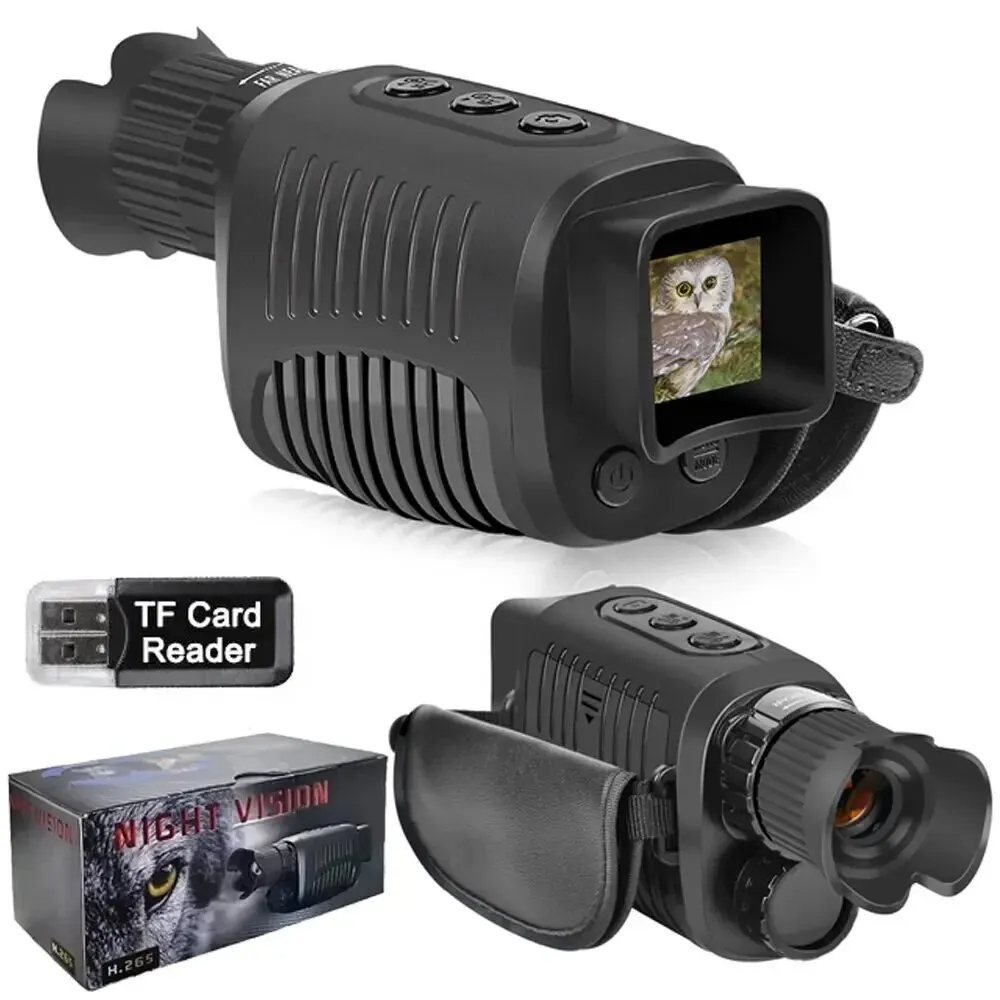 جهاز أحادي العين للرؤية الليلي - مراجعة Night Vision Monocular 1080P وسعره