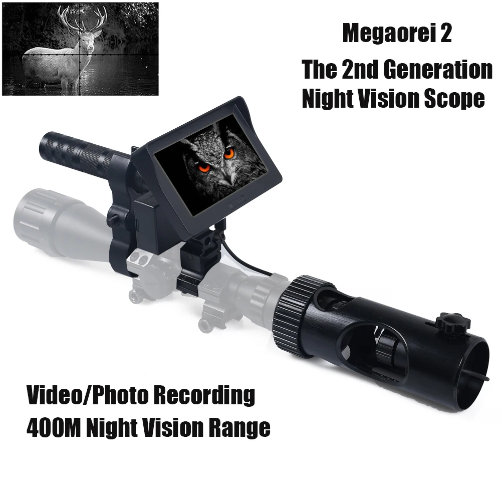 الصيد Riflescope للرؤية الليلي - مراجعة Night Vision Rifle Scope Ir 850Nm وسعره