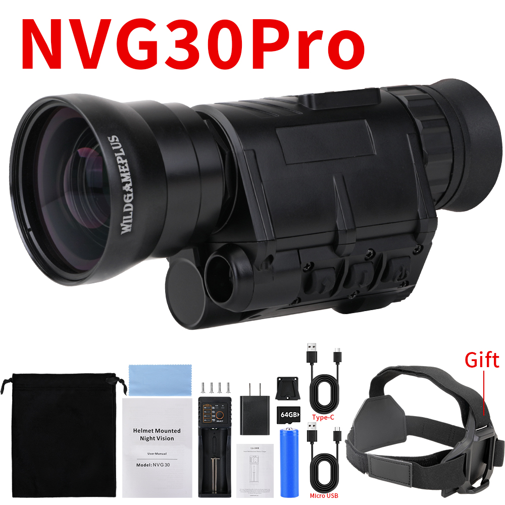خوذة NVG30 نظارات الرؤية الليل - مراجعة Night Vision Goggles Gen 3 وسعره