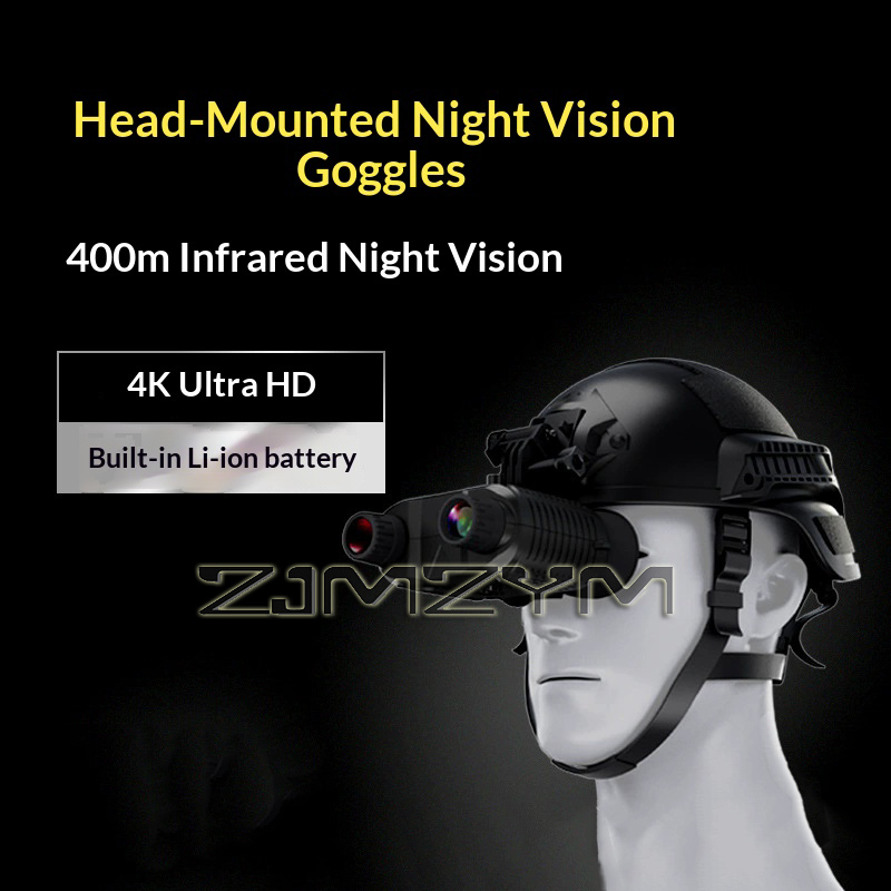 منظار حراري بالأشعة تحت الحمرا - مراجعة Night Vision Goggles Head Mounted وسعره