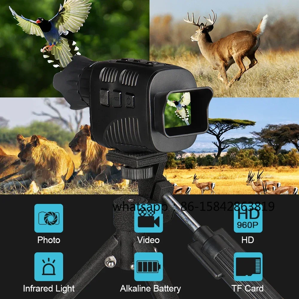 منظار للرؤية الليلية بالأشعة ت - مراجعة Night Vision Monocular 1080P وسعره